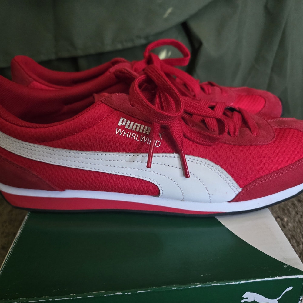Puma Whirlwind Red Sneakers